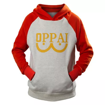 Buy One Punch Man Hero Saitama Oppai Hoodie Cosplay Costume Hooded Jacket Sweatshirt • 24.46£