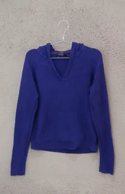 Buy Lauren Ralph Lauren Hoodie Adults Small Blue Pullover V Neck Jumper Womens • 16.99£