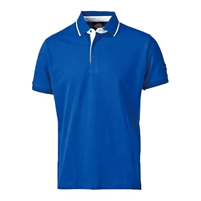 Buy Dickies Mens Polo Shirt Black Blue White Short Sleeve Work T-Shirt Anvil DT2000 • 12.95£