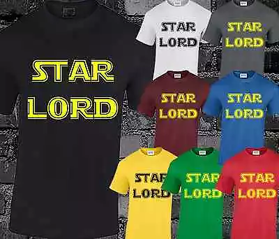 Buy Star Lord Mens T Shirt Star Wars Guardians Of Galaxy Cool Geek Nerd Fashion Hype • 8.99£