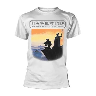 Buy Hawkwind - Masters Of The Universe (White) (NEW MENS T-SHIRT ) • 15.97£