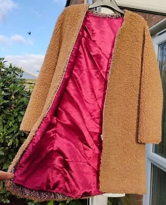 Buy  Teddy Bear Jacket/Coat Camel Colour - Fully Lined. Zip Closure.Hand Crafted - M • 18£