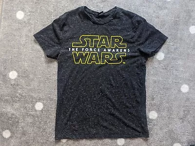 Buy Star Wars The Force Awakens T Shirt Mens Large • 2.50£