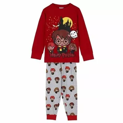 Buy Children`S Pyjama Harry Potter Red (Size: 6 Years) NEW • 12.47£