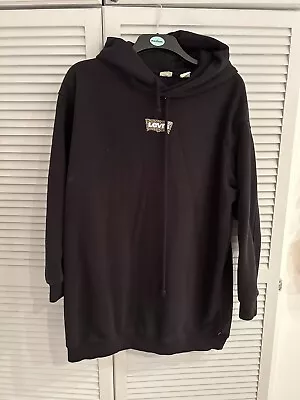 Buy Levi Oversized Hoodie Great For Festivals Camping Size Large Ladies  • 8£