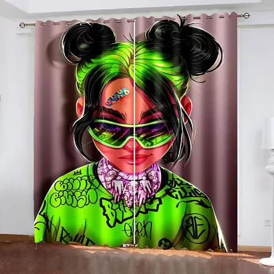 Buy Harry Potter 3D Ready Made Curtain Kids Cartoon Bedroom Decor 160cm Drop Curtain • 52.98£