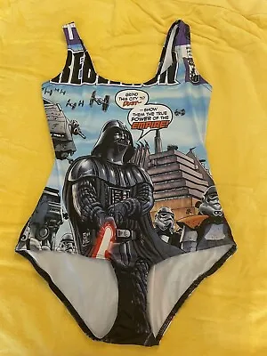 Buy Star Wars Black Milk Clothing Bodysuit/swim Darth Vader • 95.46£