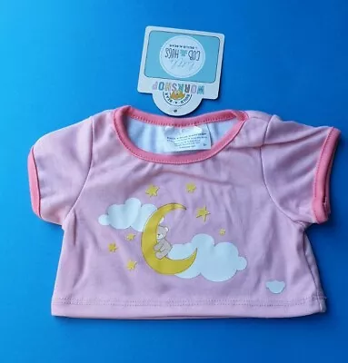 Buy Build A Bear T1🎁 ON-LINE-EXCLUSIVE Tee T Shirt Baby Pink  Little Cub Hugs BNWT  • 14.50£