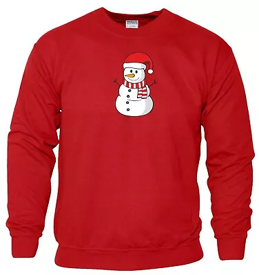 Buy Santa Snowman Sweatshirt Santa Claus Funny Christmas Xmas Gift Men Jumper Top • 15.99£