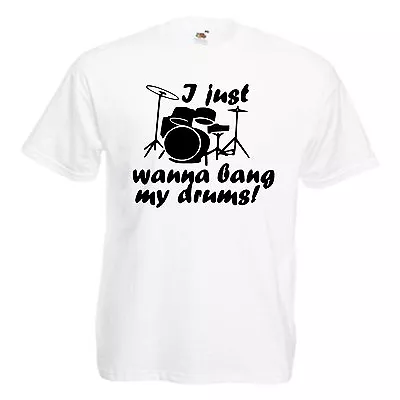 Buy Drummer Drum Kit Children's Kids Band T Shirt • 8.63£