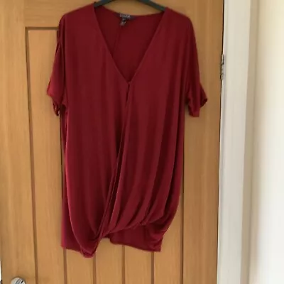 Buy LTS Red Wrap T Shirt Size M • 5£