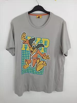 Buy Hanna Barbera Hong Kong Phooey Print T-Shirt Size XL Grey Crew Cotton USED F2 • 9.99£