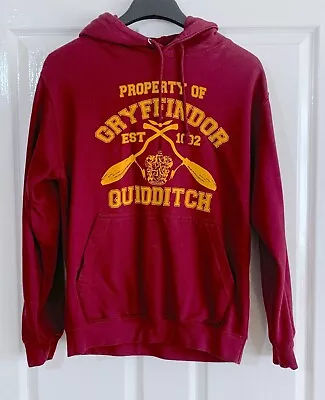Buy Gryffindor Harry Potter Wizards School Quidditch Team Hoodie Top Jumper Small • 12.99£