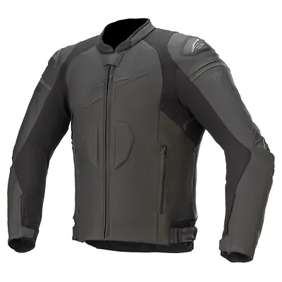 Buy Size Eu 52 Alpinestars Gp Plus R V3  Black Leather Motorcycle Jacket • 349.98£