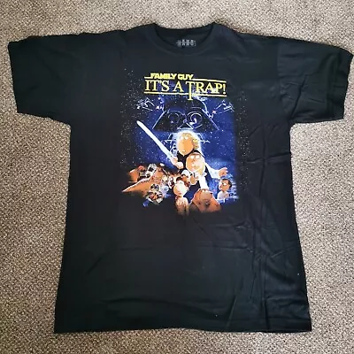 Buy Family Guy - It's A Trap - Star Wars - T Shirt - Large - New • 7.95£