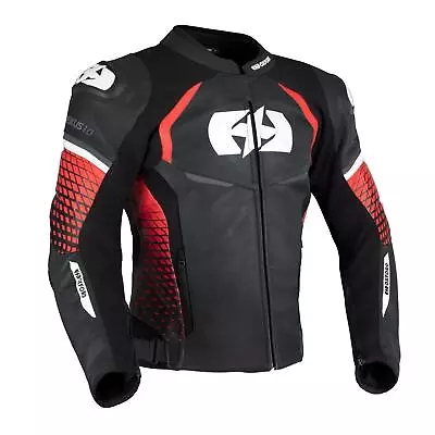 Buy Oxford Nexus 1.0 Mens Leather Motorcycle Jacket Sports Race Track Bike Jackets • 299.99£