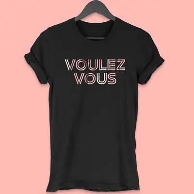 Buy Voulez Vous T Shirt Vintage Disco 70's T-Shirt Party T Shirt Unisex Rose Gold • 11.99£