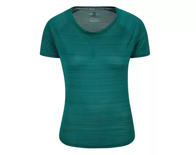 Buy Mountain Warehouse TEAL Endurance Womens TShirt IsoCool Ladies UV Protection TOP • 12.99£