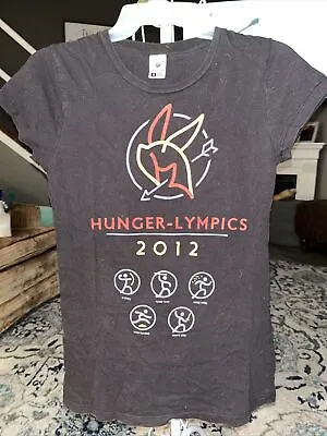 Buy Hunger Games Size Small T-Shirt Hunger-Lympics 2012 Tee Fury Novelty Shirt • 9.45£