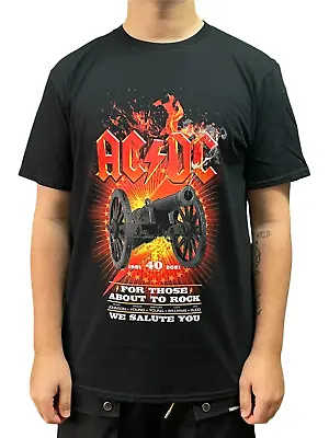 Buy AC/DC For Those 40th Flaming Unisex Official T Shirt Various Sizes Back Printed • 15.99£