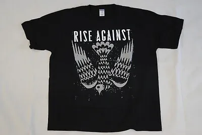 Buy Rise Against Bird Logo T Shirt New Official Punk Rock Band Group Endgame Rare • 10.99£