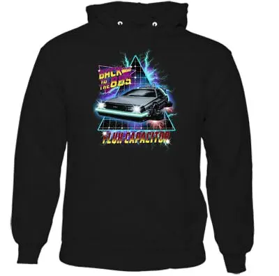 Buy Back To The Future Hoodie Flux Capacitor Mens Funny Retro 80's Movie DMC Car • 24.49£