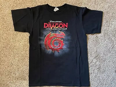 Buy How To Train Your Dragon 2012 Arena Spectacular Tour T-Shirt Size M • 33.07£