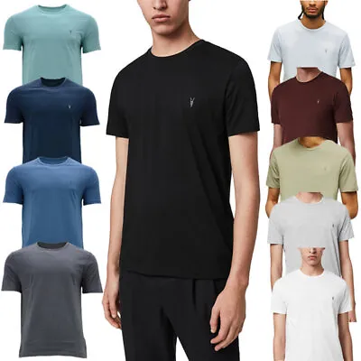 Buy ALL SAINTS Mens T Shirts Crew Neck Short Sleeve Casual NEW Top Summer Cotton Tee • 18.99£