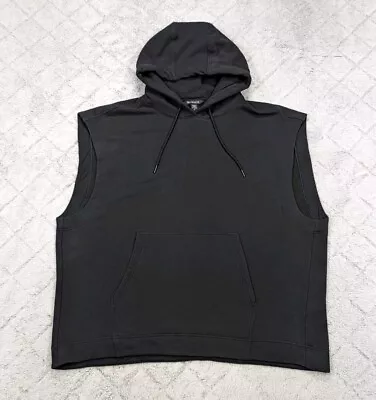 Buy Athleta Sweatshirt Women's 1X Black Retroplush Cocoon Hoodie Sleeveless • 28.34£
