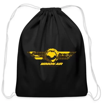 Buy Minions Merch Minion Air Officially Licensed Cotton Drawstring Bag • 19.84£