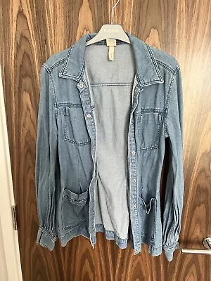 Buy Fitted Jean Jacket Size UK 8 • 0.99£