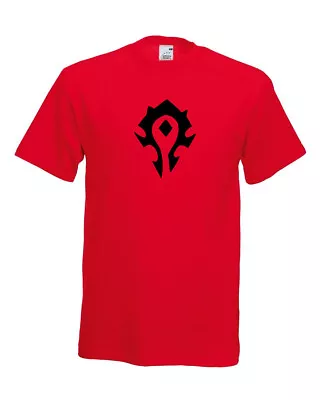 Buy Warcraft Horde Emblem Logo T-Shirt WoW Vinyl • 9.20£