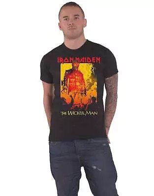 Buy Iron Maiden The Wicker Man Fire T Shirt • 16.95£