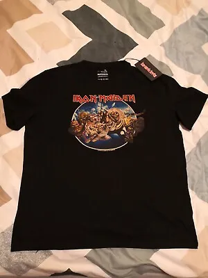 Buy Iron Maiden T-shirt Metallica Judas Priest Black Sabbath Saxon Accept • 48£