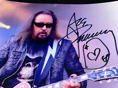 Buy KISS Ace Frehley Signed 8x10 Official Autograph From Ace's Official Merch CO. • 56.69£