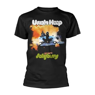 Buy URIAH HEEP - SALISBURY BLACK T-Shirt Medium • 17.13£