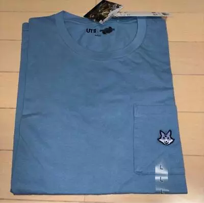 Buy MONSTER HUNTER RISE Blue T-shirt Men's L Size Uniqlo Anime Goods From Japan • 41.73£