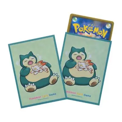 Buy Pokemon Center Official Merch - Snorlax Card Sleeves TCG • 14.99£