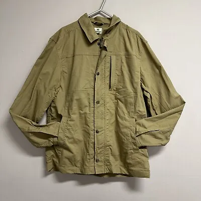 Buy Tentree Beige Denim Shirt Shacket Jacket. Size M - FREE UK POSTAGE • 30.99£