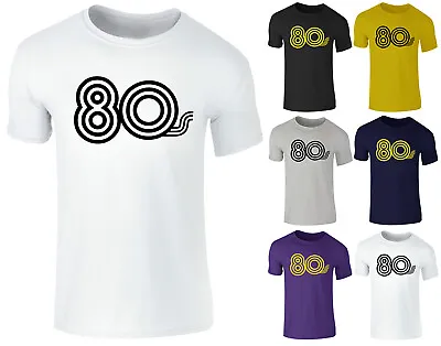 Buy New Adults Unisex Mens Retro Born In The 80's Classic Pop T-Shirt Top Small-XXL • 6.99£