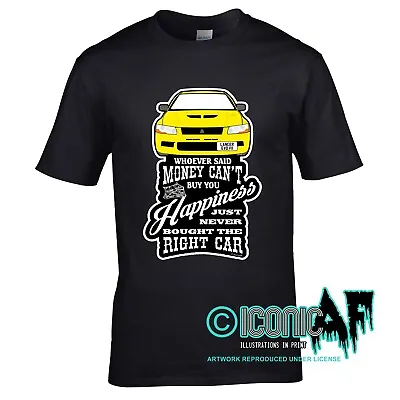 Buy Personalised Money Can't Buy Slogan Lancer Evo7 Evo 7 Car Men's T-shirt Top Gift • 14.95£