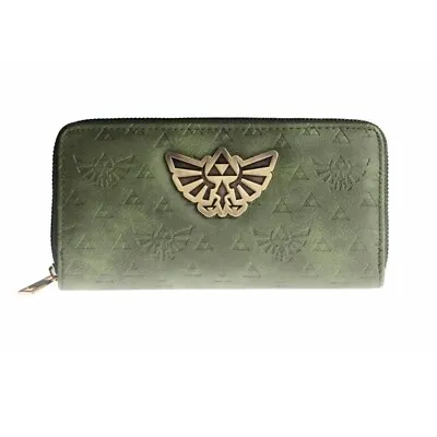 Buy Legend Of Zelda Embossed Tri-Force Clutch Purse - Limited Edition! Gaming Merch • 14.99£