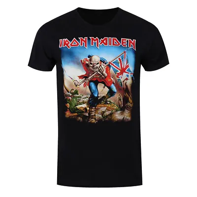 Buy Iron Maiden T-Shirt Trooper Rock Band New Black Official • 15.95£