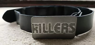 Buy The Killers Belt Buckle Genuine Leather Belt & Buckle Rare Merchandise Rock Band • 3.99£