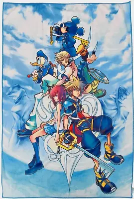 Buy Disney Kingdom Hearts Merch Large Towel SEGA 2022 Game Prize Wall Display Gift • 35.99£