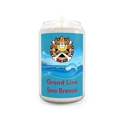 Buy One Piece Anime, Thousand Sunny Sea Breeze Scented Candle, 13.75oz • 46.30£