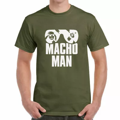 Buy Macho Man - Mens T-Shirt  - Che Guevara - Glasses - Manly - Revolution - • 13.99£