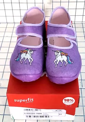 Buy CLEARANCE SALE Unicorn Low-Top Purple Shoe Slipper Child Kids UK Size 12.5 EU 31 • 7.99£