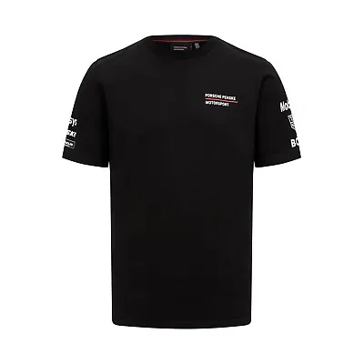 Buy Porsche Penske Motorsport Official 963 Car Team T-Shirt Black Free UK Shipping • 32£