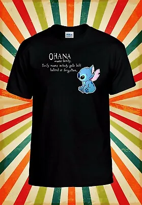 Buy Ohana Stitch Means Family Funny Cool Men Women Vest Tank Top Unisex T Shirt 1766 • 9.95£